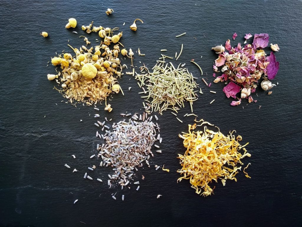 Botanicals for our at home nirvana facial steam