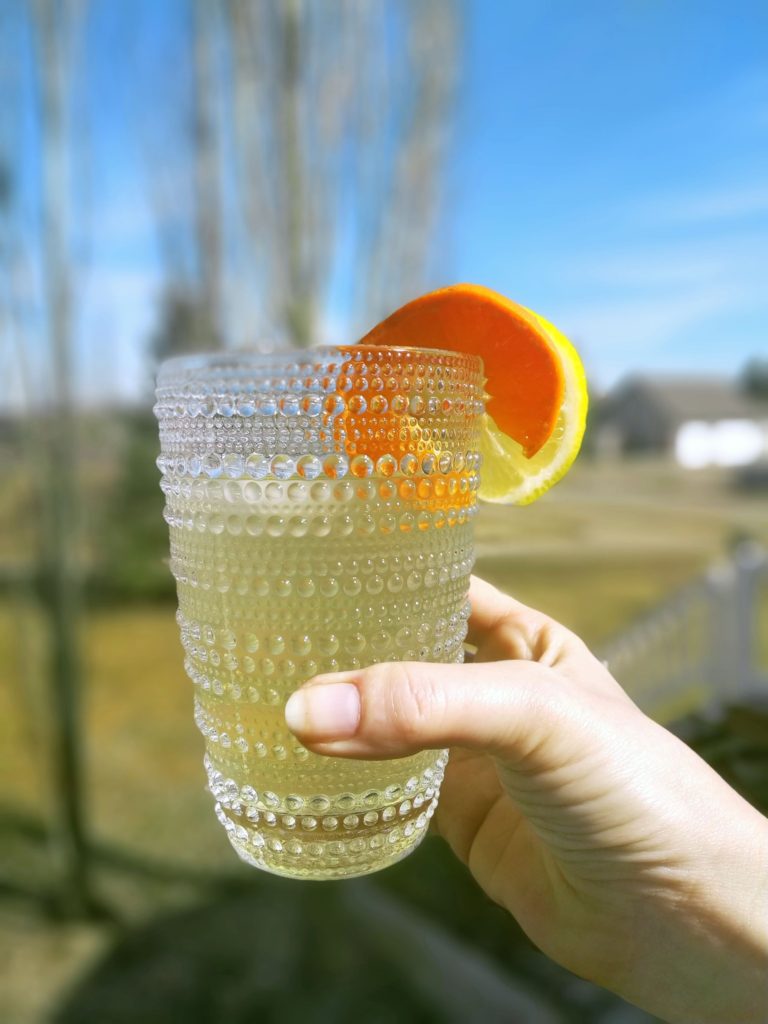 Gin and Tonic with a citrus twist