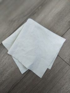 Low waste reusable paper towel