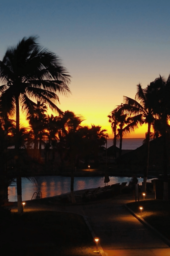 Sunset photo from travel photo book Cabo, Mexico