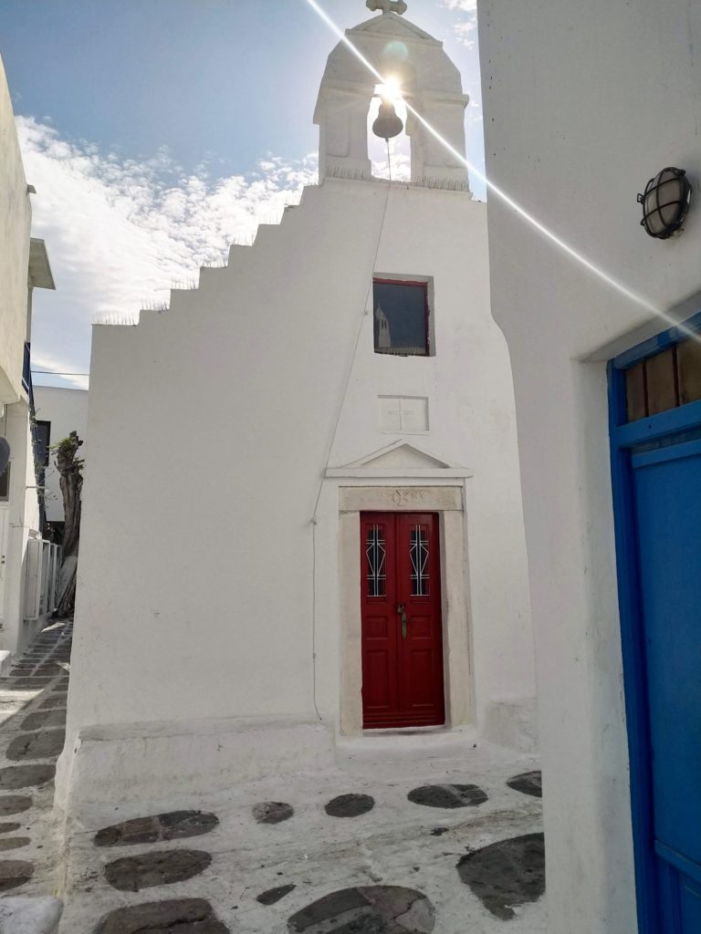 church in mykonos