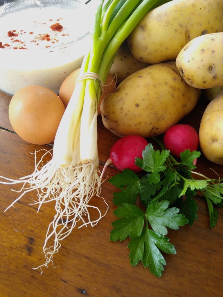 potatoe salad ingredients