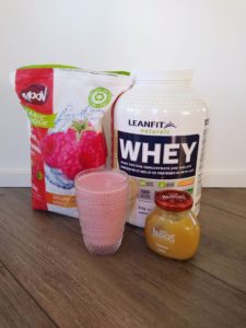 Raspberry Lemon Protein Smoothie